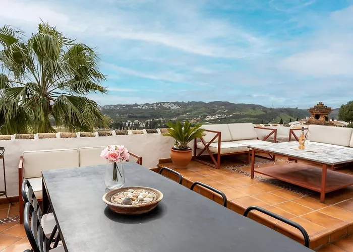 Malagasuite Mijas Golf Panoramic Views 公寓 丰希罗拉