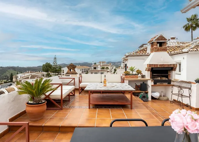 アパート Malagasuite Mijas Golf Panoramic Views フエンヒロラ